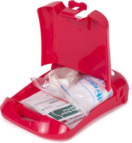 Blanco Huisdieren liter Eerste Hulp Set - EHBO set - First Aid Kit - Verbanddoos - Voor Reis &  Outdoor | bol.com