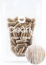 Clearly Lion’s Mane Extract | 500mg > 25% Beta-glucanen (Actieve Stof) | 60 capsules | Geen graanvullers | 89% heeft een positief effect