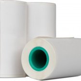 3 Sticker Rollen- Gekleurd papier- Fotopapier rollen- Label papier rollen - Voor Mini printer - Thermisch Papier- Pocket printer- printer- Papier