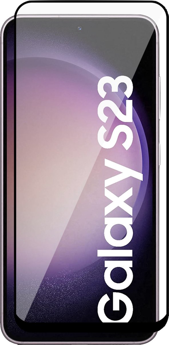 Screenprotector geschikt voor Samsung Galaxy S23 - Gehard Glas Screen Protector FullGuard