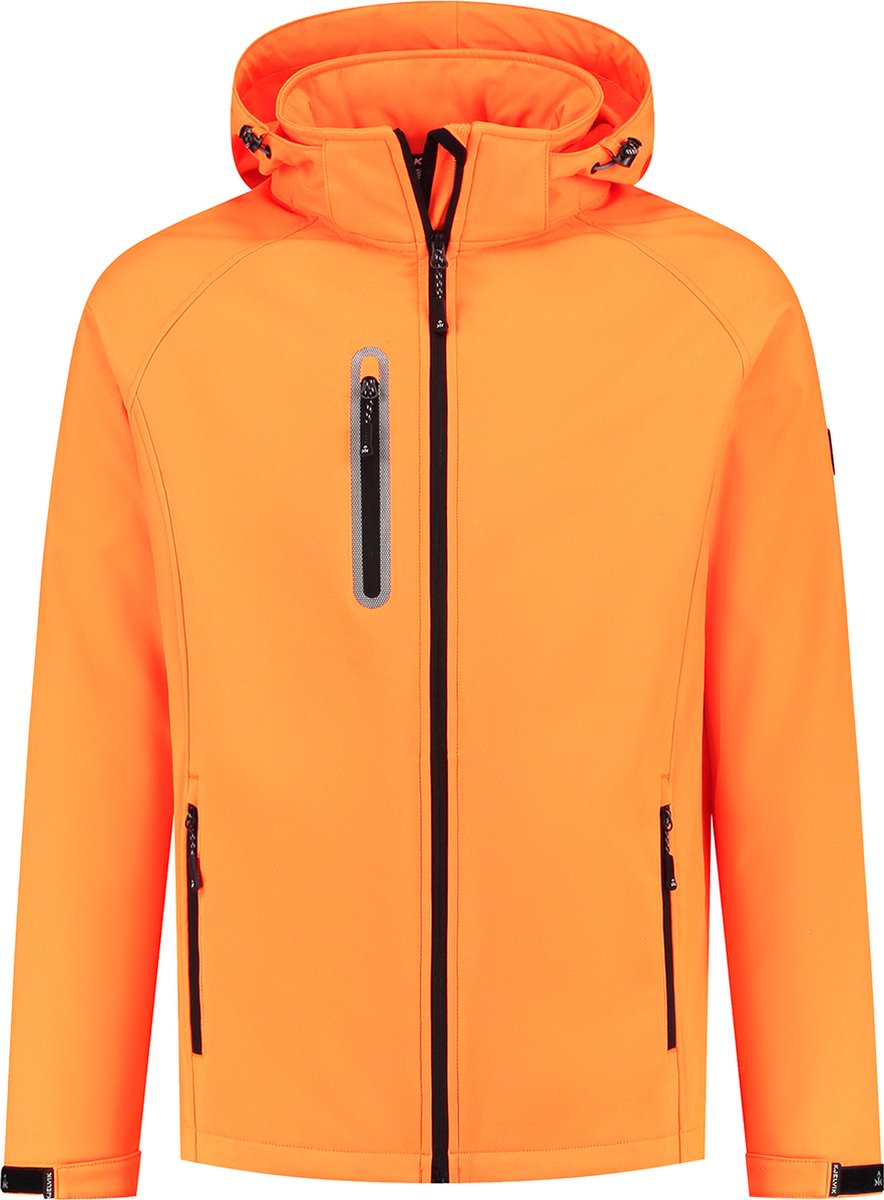 Kjelvik Kevan Softshelljas Heren 2XL Oranje
