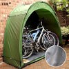Tente de vélo, housse de protection pour abri à vélos, tente de camping en plein air-vert 200 * 80 * 165CM