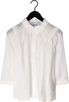 Minus Aneda 3/4 Sleeve Shirt Dames - Jurken - Gebroken wit - Maat 40