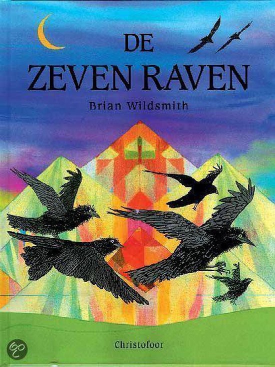 Cover van het boek 'De zeven raven' van Brian Wildsmith