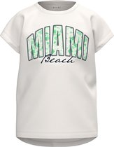 Name it t-shirt meisjes - ecru - Miami - NKFvigea - maat 116