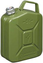 Pro Plus Jerrycan 5 liter - Metaal - Groen - met Magnetische Schroefdop - UN- en TÜV/GS Gekeurd
