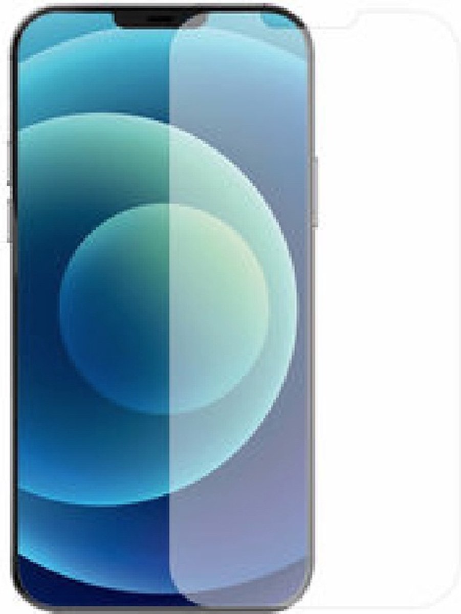2x Screenprotector Bescherm-Folie geschikt voor iPhone 12 Mini