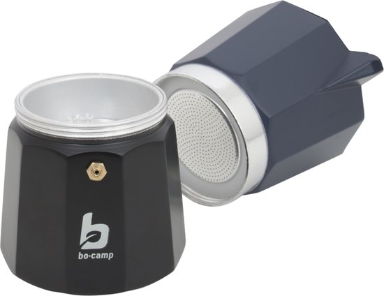 Bo-Camp - Industrial - Percolator - Hudson - Aluminium - Blauw - 9 Kopjes van Bo-Camp — afbeelding 2