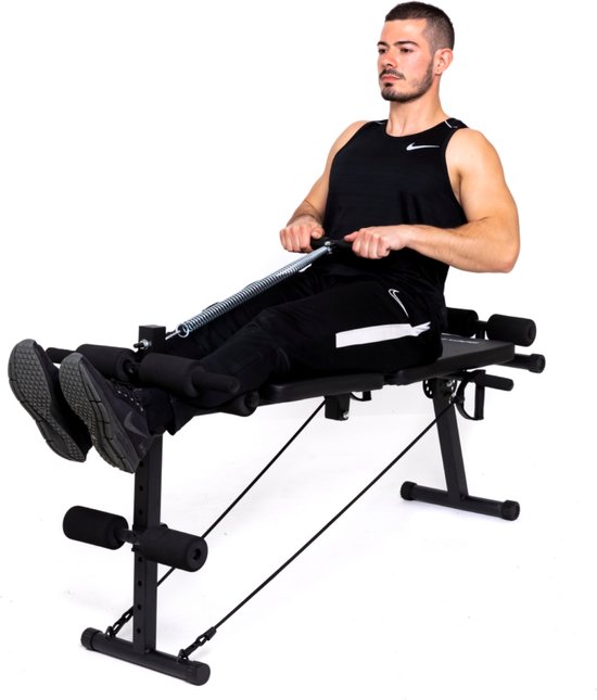 Banc D'exercice Ajustable Pour Abdominaux Et Hyperextension X De Stamina