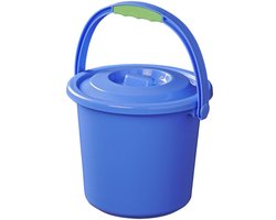 ProPlus Emmer met deksel - 5 liter - blauw - veelzijdig gebruik