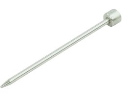ProPlus Rotspen - Aluminium - Platte kop - 15 cm - Zilver