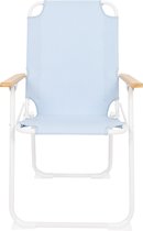 Bo-Camp - Collection Pastel - Chaise - Mosset - M - Blauw