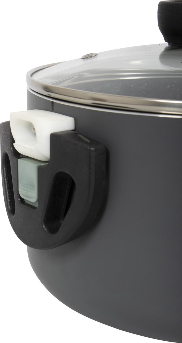 Bo-Camp - Pannenset - Twist - Compact 2 - Aluminium - Inductie van Merkloos — afbeelding 3
