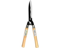 Benson Heggenschaar gegolfd - met handvat - hout - 50 cm - Snoeischaar