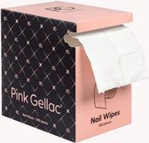 Pink Gellac Nail Wipes - Gellak reiniger - 500 stuks - Zacht voor nagels