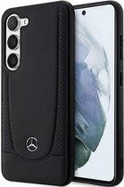 Mercedes-Benz New Urban Back Case - Geschikt voor Samsung Galaxy S23 (S911) - Zwart