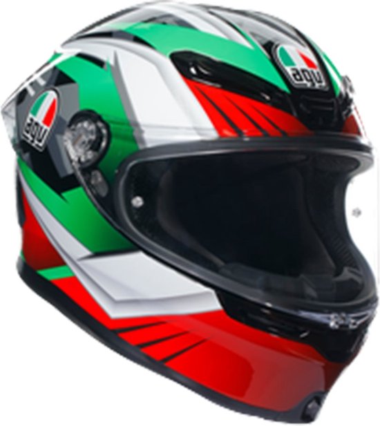 Helmvisier, K6 Shield Visier für AGV K6 K6S Gesichtsschutz, UV-geschützte Windschutzscheibe, Motorradhelm-Zubehör (nur Revo Deep Blue