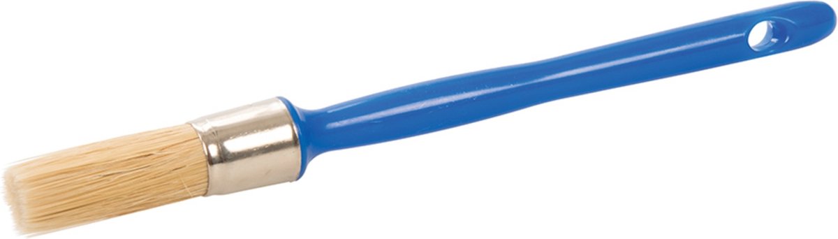 Silverline Puntpenseel - Voor olie- en waterbasis - 190 mm handvat - Varkenshaar vezel mix