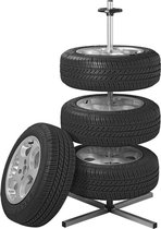 Support de pneu de voiture Pro + Support de jante aluminium XL pour 4 pneus