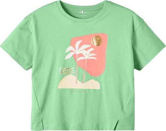Name it t-shirt filles - vert - NKFflicka - taille 116