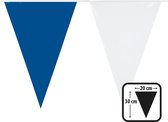Boland - PE vlaggenlijn blauw/wit - Geen thema - Feestversiering