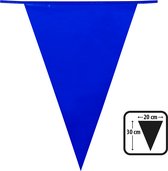 Boland - PE vlaggenlijn blauw Blauw - Geen thema - Feestversiering