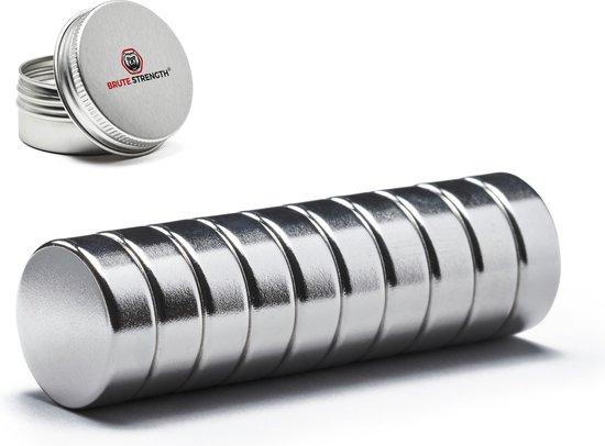 Brute Strength - Super sterke magneten - Rond - x 5 mm 10 - Neodymium... | bol.com