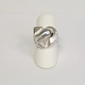 Zilveren damesring - ring zilver - Charisma Design - Agrigenato - verstelbare maat - sale Juwelier Verlinden St. Hubert – van €205,= voor €123,=