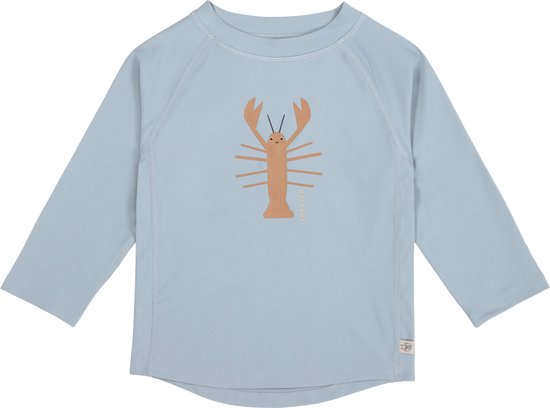 Lässig Zwemshirt Rashguard Lange Mouw Splash & Fun Crayfish light blue, 25-36 mnd. Maat 98