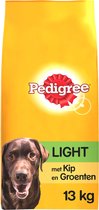 Bol.com Pedigree - Adult Light - Droogvoer Hondenbrokken - kip - 13kg aanbieding