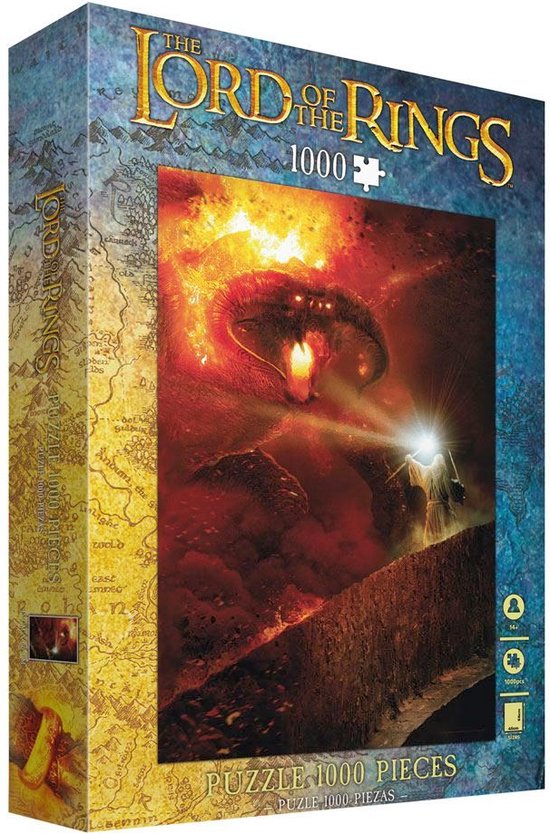 SD Toys The Lord Of The Rings Puzzel Moria (1000 pieces) Multicolours |  bol.com
