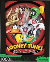 Looney Tunes Puzzel That's All Folks (1000 pieces) Multicolours