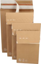 50 Stuks - Do Good Bag Verzendzakken voor Kleding – Verzendzakken Webshop – Hersluitbaar – Gerecycled – 135 Gram – 250 x 350 + 50 MM