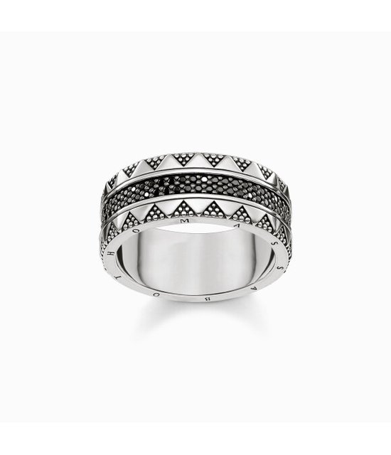 Thomas Sabo Ring, Totenkopf, Silber 925 (Gebraucht) in Ettingen für CHF