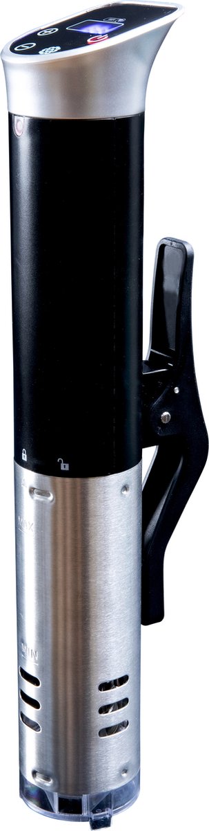 Bol.com Gastronoma Sous Vide stick - Circulatiepomp met Wifi - Slowcooker 1000W - 18310009 - Zwart Zilver aanbieding