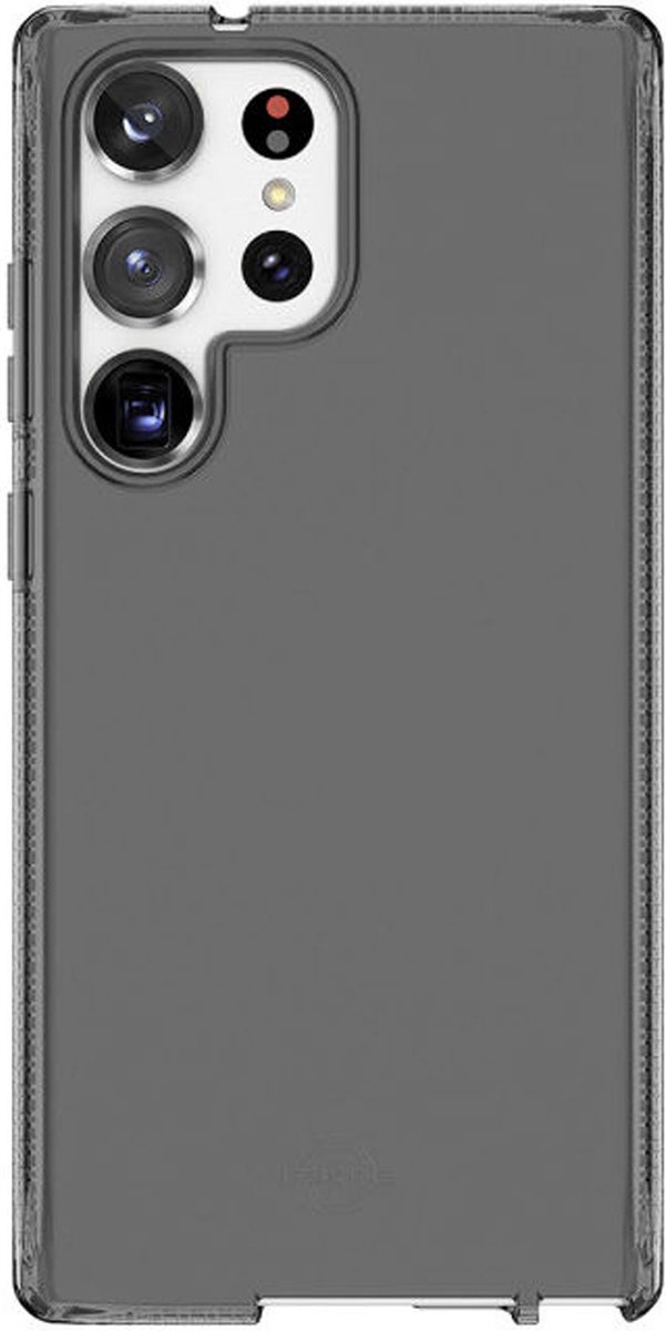 ITSKINS Spectrum R Clear Samsung Galaxy S23 Ultra Hoesje Zwart