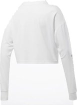 Reebok Cl V P Cropped Longlseeve T-shirt Vrouw Witte L
