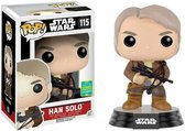 Funko Pop! Star Wars Han Solo #115 '2016 Summer Convention Exclusive' - Rare Grail Vaulted met Protector Case