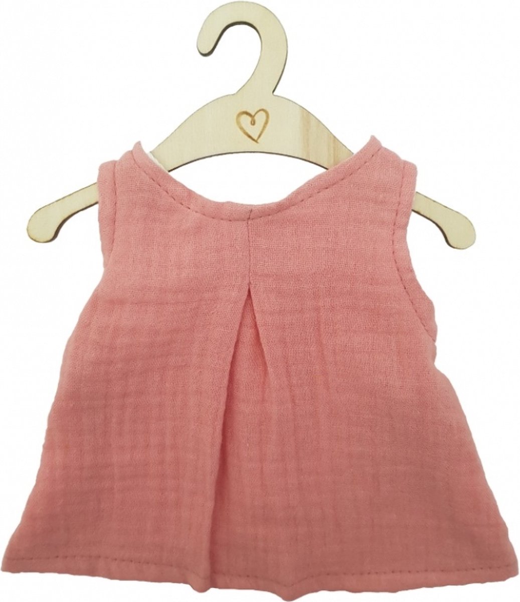 Hollie Poppenjurk Oudroze (34 cm)