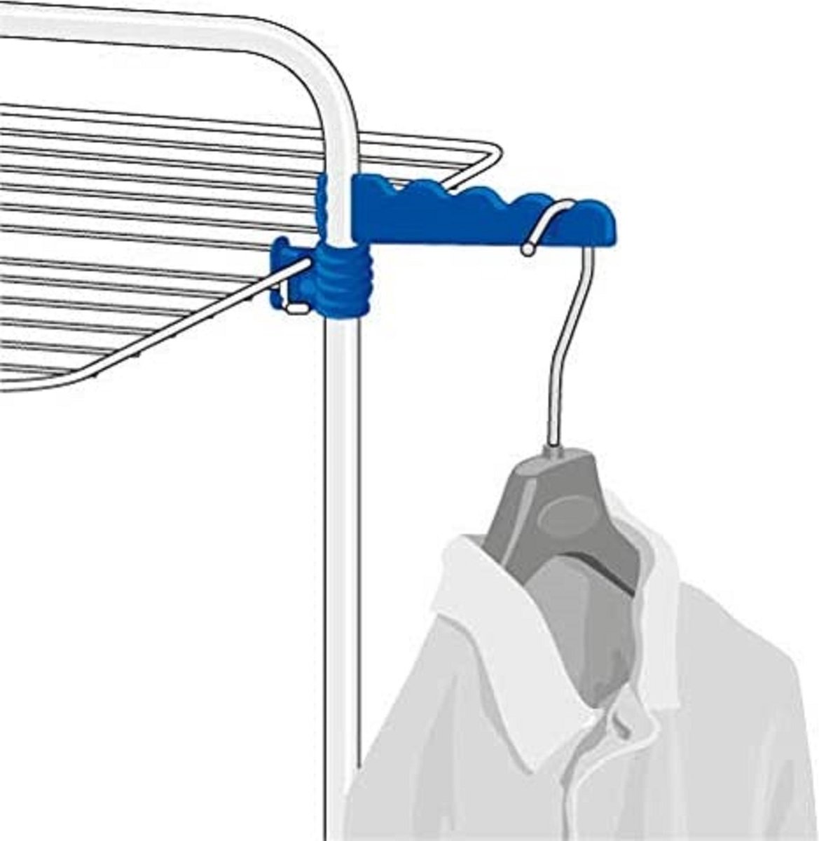 Étendoir Linge Intérieur Sur 3 Niveau Séchoir à Linge Extensible Pliableavec 6 Roues De Frein De Stationnement A 360grand Capacite 751425x64x170cm 80266814