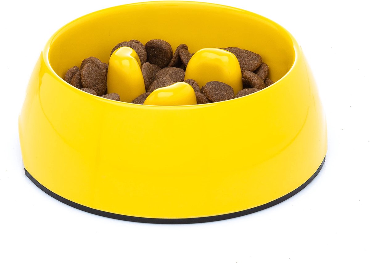 Anti schrok voerbak hond - Eat slow live longer - Zorgt voor een rustiger eetpatroon Anti schrok voerbak hond - Eat slow live longer - Zorgt voor een rustiger eetpatroon