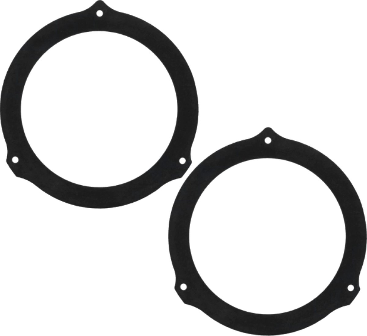 MDF 165mm Luidsprekerhouders - Ford C-Max (2003-2010), Focus MK2 en Kuga DM2 - Achterdeuren