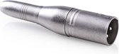Adaptateur XLR 3 broches (m) - Jack stéréo 6,35 mm (f) - Métal