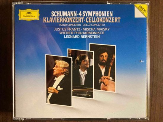 Schumann 4 symphonien klavierkonzert cellokonzert