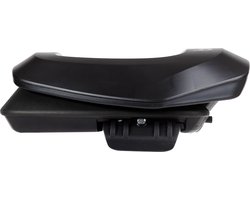 Bobike One Junior achterzitje tot 35kg dragerbevestiging zwart/zwart