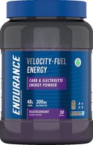Applied Nutrition Velocity Fuel Endurance Carb & Electrolyte Energy - Zwart Bessen - Sportdrank met Elektrolyten - Energydrink - 30 doseringen (1.5 kg)