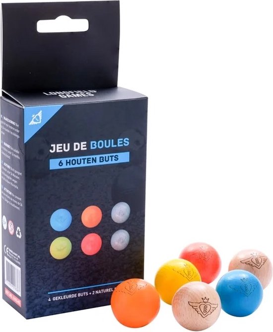 10 Boules De Pétanque Buffalo En Bois Naturel – Jeu De Boules Traditionnel