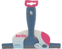 Sorbo Easy Click-On Douchewisser - Badkamerwisser voor Douchewand en Tegels - Blauw