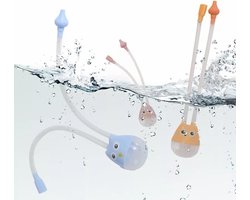 Verzorgingsset Baby-3 DELIG-Kado Pakket voor Baby uitzet lijst-Neusreiniger-Neus Aspirator baby-Medicijn dispenser met SPEEN-Vingertandenborstel baby-baby tandenborstel-Kadoverpakking-Neuszuiger baby-verkoudheid-baby-kind-Neusaspirator