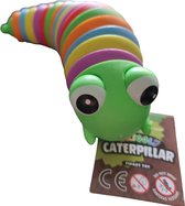 Caterpillar - Regenboog - magische rups - 19cm - Peuter Speelgoed - Dementie Training